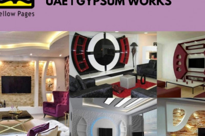 Gypsum Decoration Services & Companies in UAE