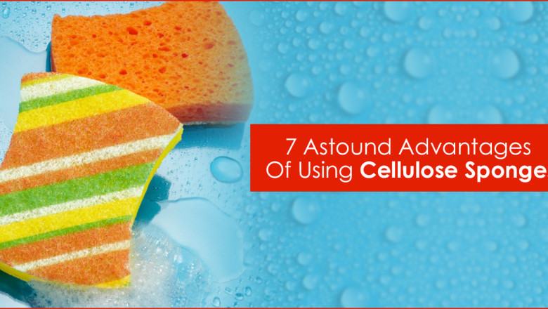 7 Astound Advantages Of Using Cellulose Sponges