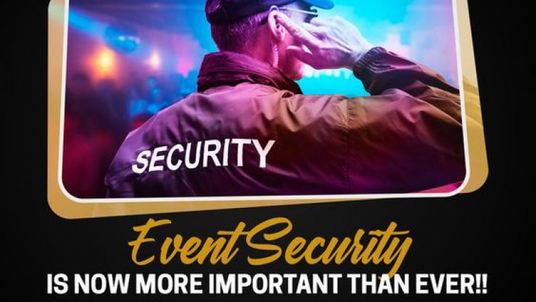Why is there an increase in demand for event security around the world?