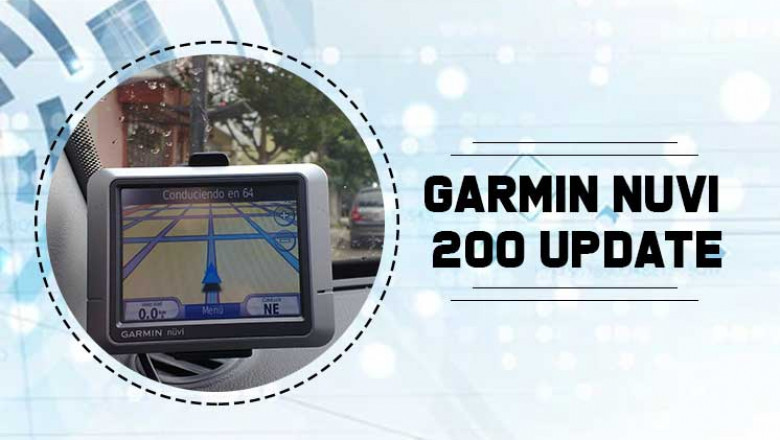 Garmin Nuvi 200 Update