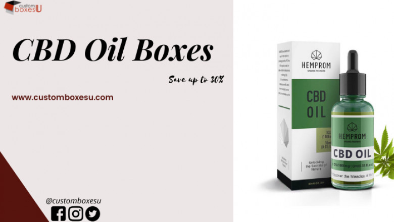 Protected CBD Oil Boxes in different designs and shapes