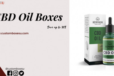 Protected CBD Oil Boxes in different designs and shapes
