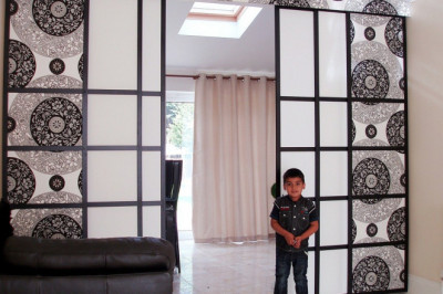 A room divider can also give your home a makeover!