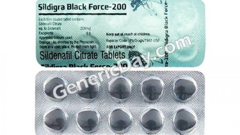 Sildigra Black Force 200Mg  FDA Verified Pills with best price