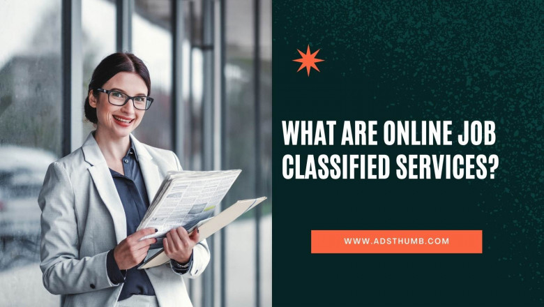 What Are Online Job Classified Services?