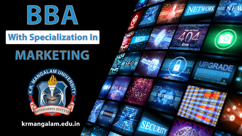 BBA in marketing by KR Mangalam University