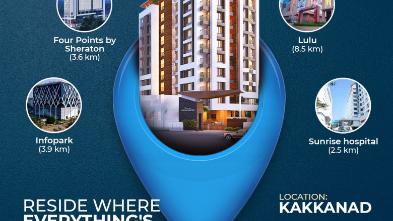 Flats, Apartments for Sale in Kochi, Kakkanad | 3 BHK Apartments