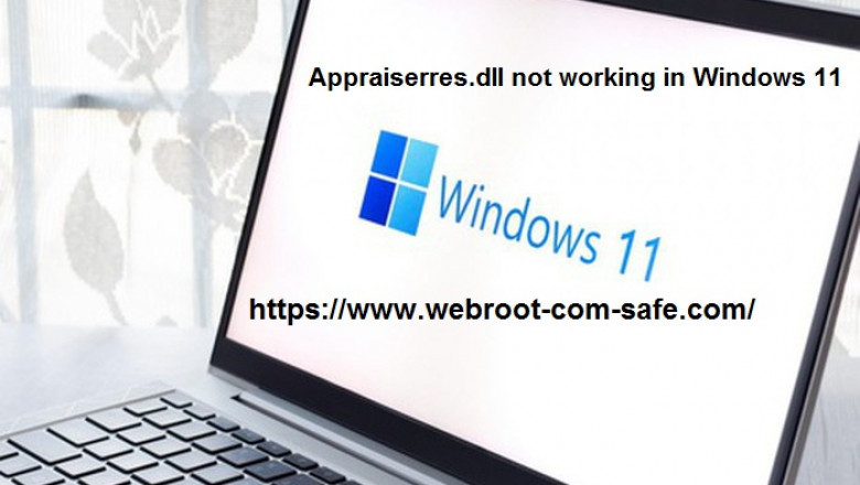 If Appraiserres.dll not working in Windows 11! How To Fix it with Webroot?