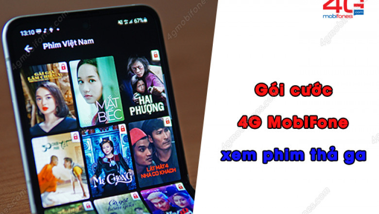 Cac goi cuoc xem phim khong gioi han MobiFone