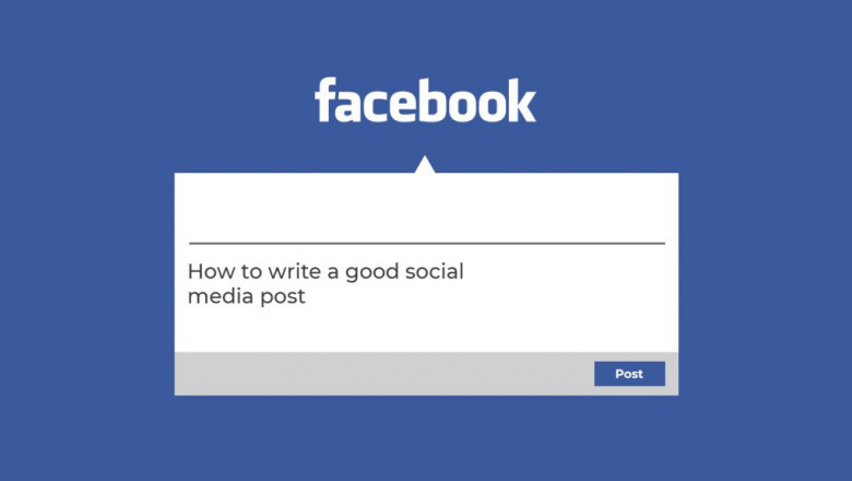 Write a social media post