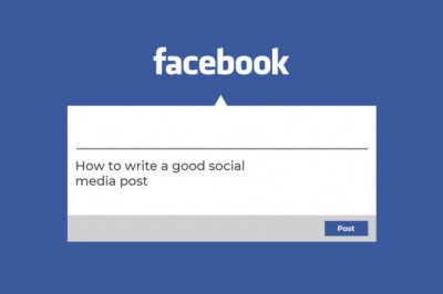 Write a social media post