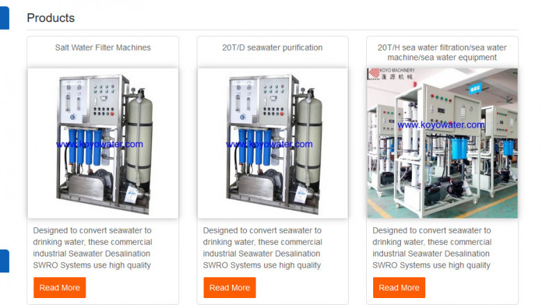 Drinking water treatment machine is adopted in the paper industry as well