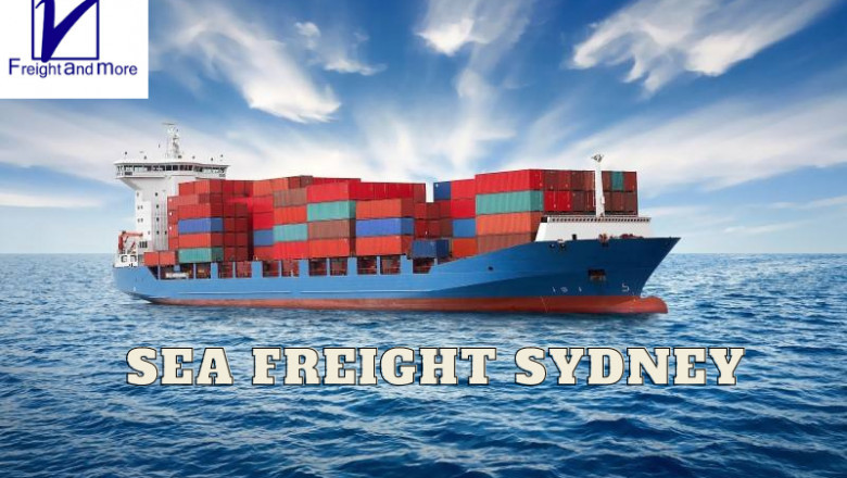Sea Freight Sydney | Freight and More