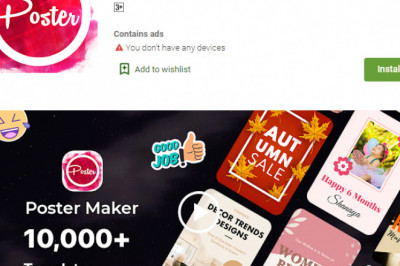Poster Maker - Logo maker online - Best app for photo editing