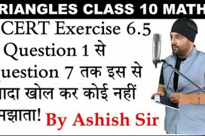 NCERT Exercise 6.5 Triangles Class 10 Maths Chapter 6