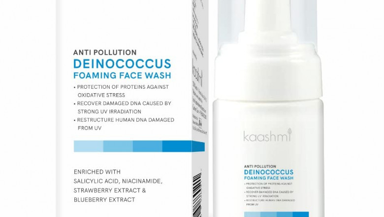 Deinococcus Foaming Face Wash from Kaashmi- 100 ML