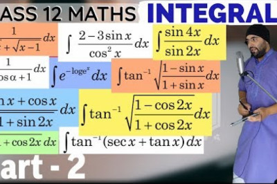 Direct Integration of Integrals Class 12 Maths Chapter 7