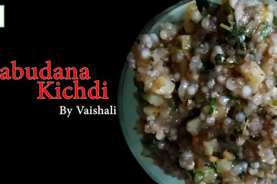 Sago Khichdi | Sabudana Khichdi | Peanuts Khichdi