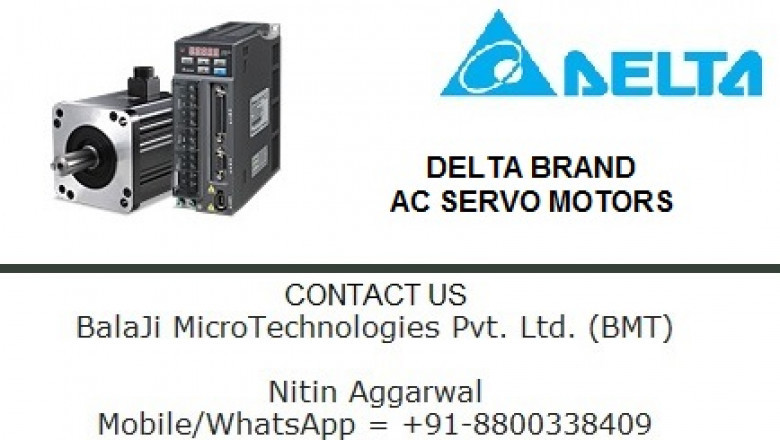 DELTA AC SERVO MOTOR AND DRIVES - INDUSTRIAL AUTOMATION