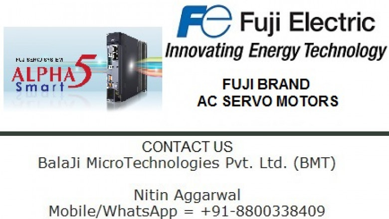 FUJI AC SERVO MOTOR FOR INDUSTRIAL AUTOMATION