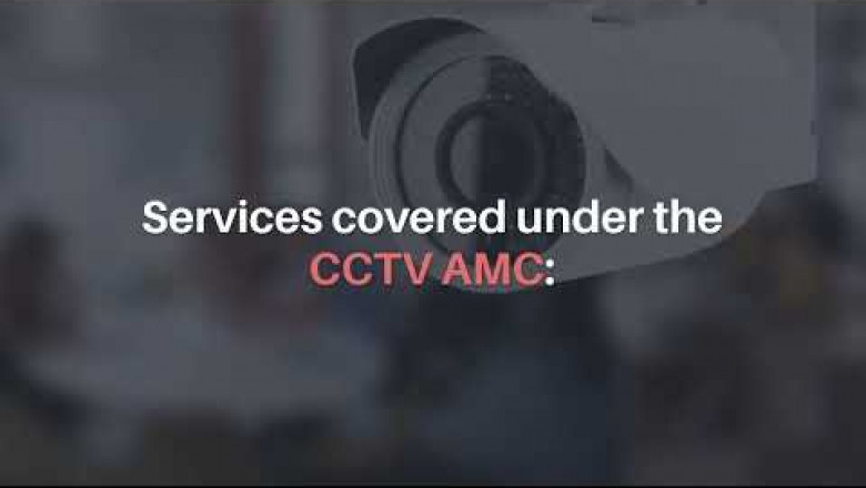 What Services Covered under CCTV Camera AMC in Dubai?