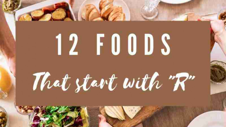 Get Healthy 12 foods that start with R – Being Health Conscious