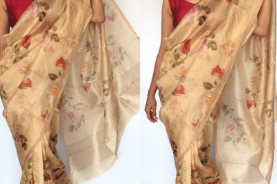 Buy Latest Formal Sarees Online