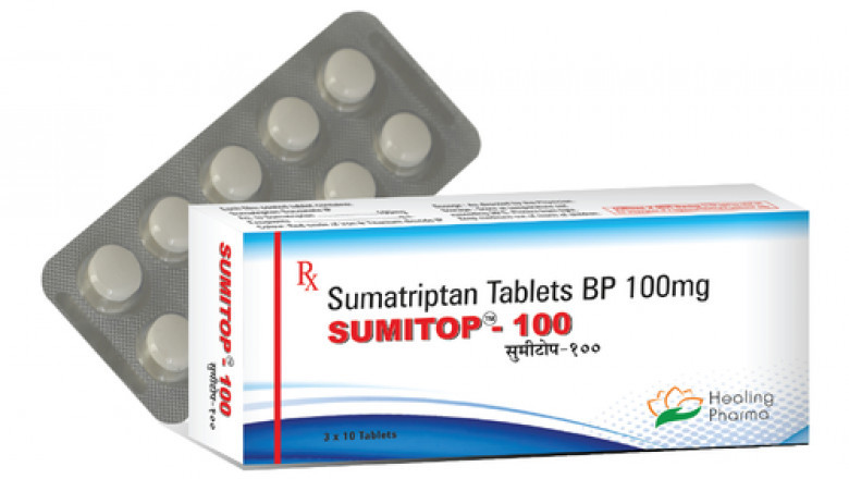 Sumitop 100 mg Durgs Best Treat for Headache