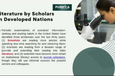 Current research on the influence of open access to the scientific literature – Pubrica