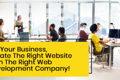 For Your Business, Create The Right Website With The Right Web Development Company!