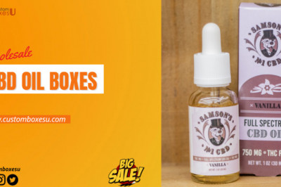 Shock your customer with elegant CBD Oil Packaging
