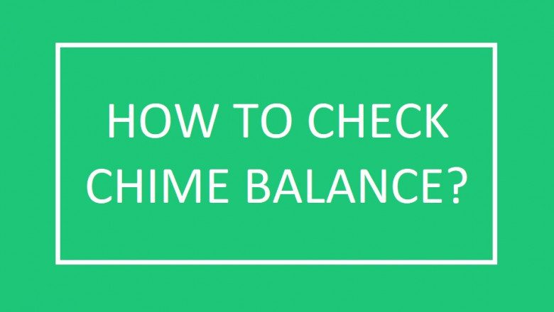 Checking your balance using the Chime mobile app