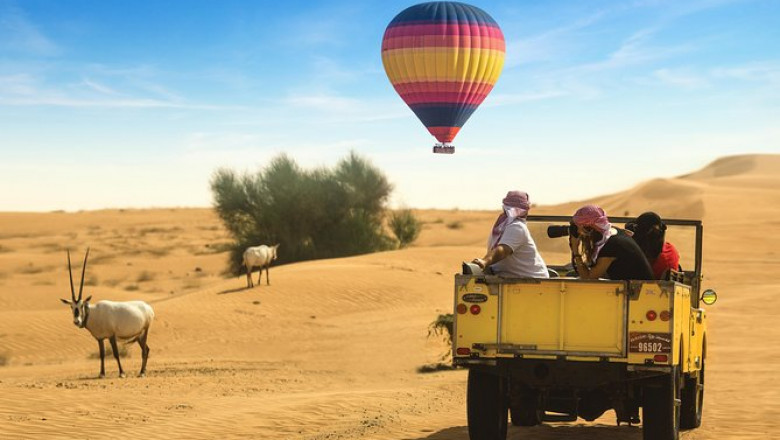 Hot Air Balloon Dubai Highlights
