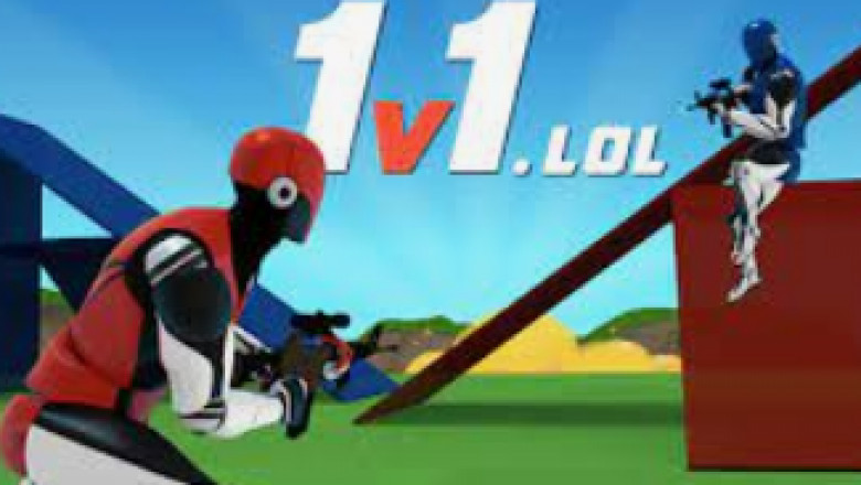 1v1 lol: first person survival fighting game.