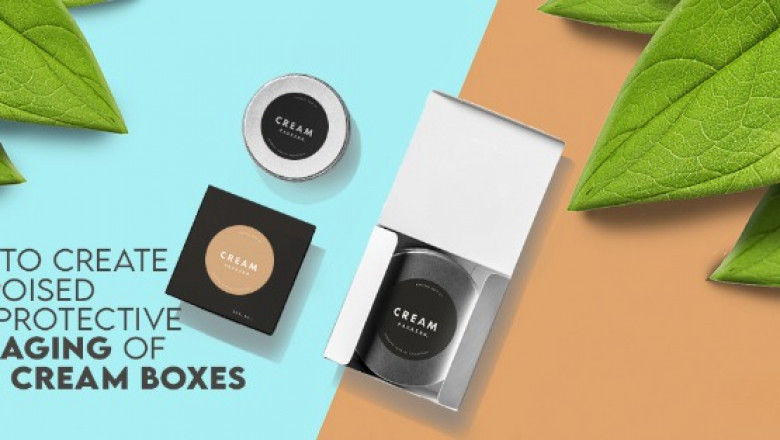 Custom Printed Cream Boxes