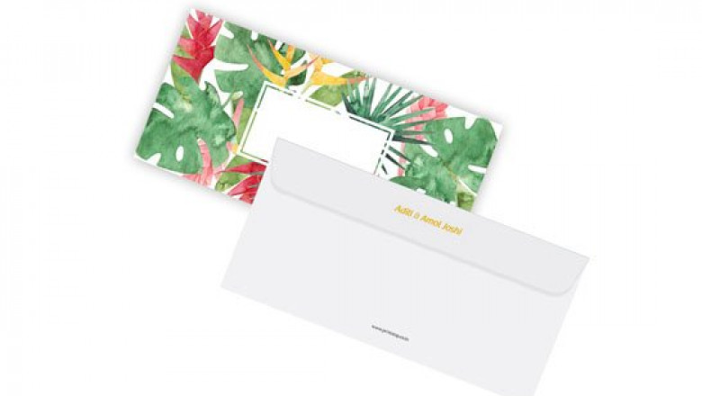 Custom Personalised Money Gift Envelops with Name Printed