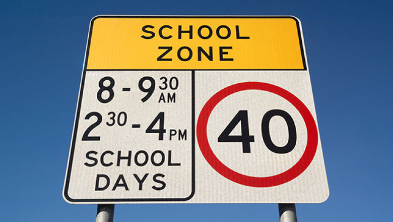 Knowing the School Zone Signs in Western Australia