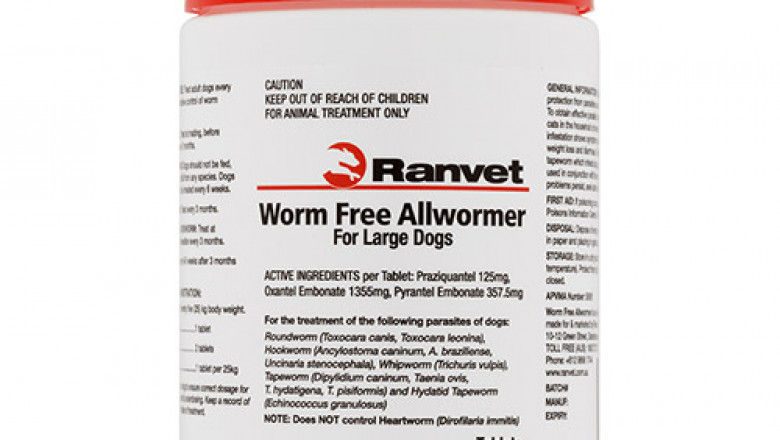 Buy Ranvet Allwormer For Large Dog 25 Kg | DiscountPetCare