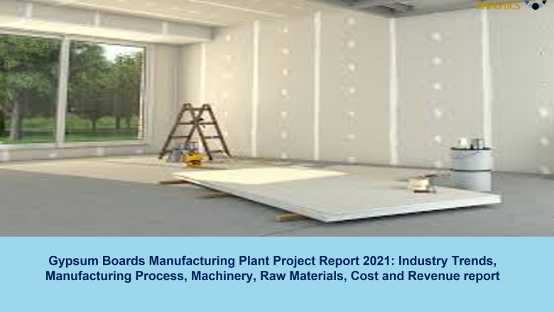 Detailed Project Report On Gypsum Boards Manufacturing Plant 2021-2026: Business Plan, Plant Cost, Industry Trends, Machinery Requirements, Raw Materials | Syndicated Analytics