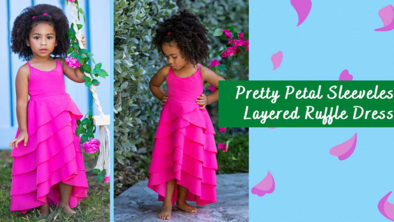 How To Win a Cute Toddler Dress For FREE: Pretty Petal Blog Giveaway