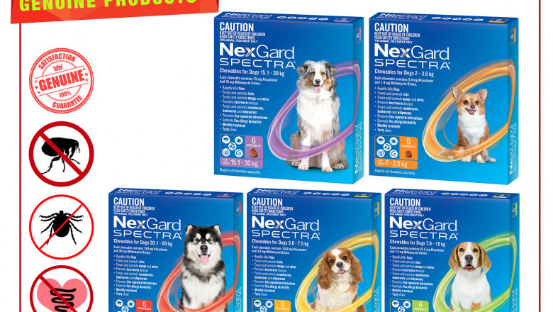 NEXGARD SPECTRA provide monthly parasite protection for your dog.