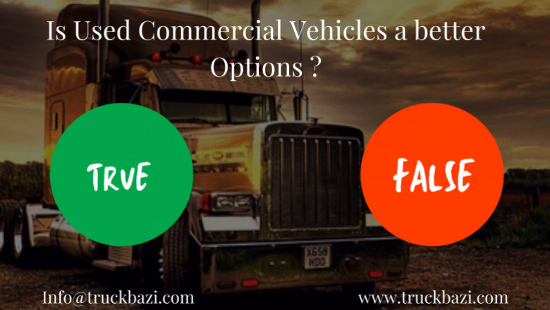 Five Things to Consider to Buy Used Commercial Vehicles