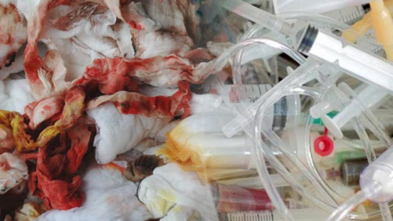 How can you get away from the medical waste?