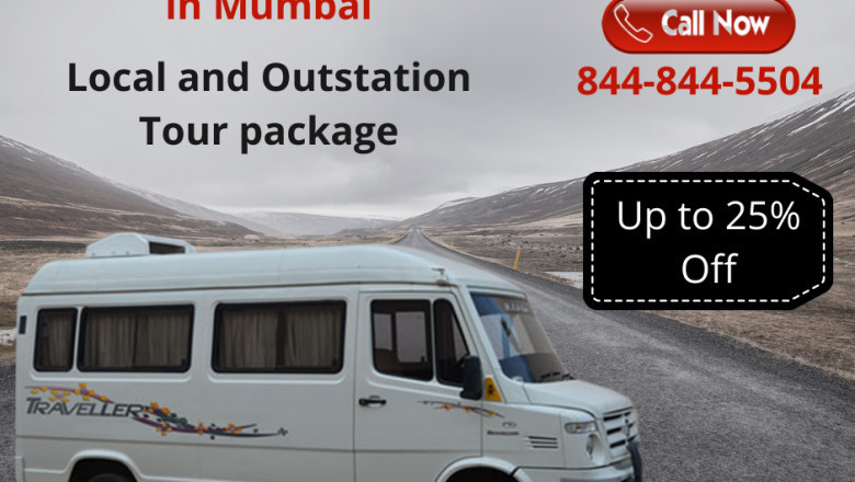 Book a Tempo Traveller in Mumbai to travel comfortably