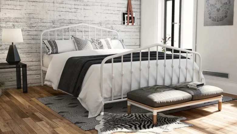 Steel Bed, Steel Double Bed, Metal Bed