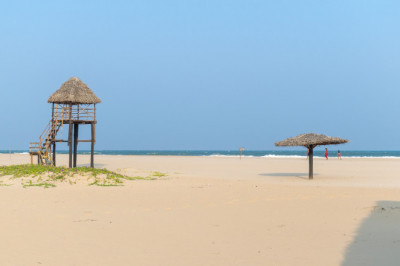 Rock Beach in Pondicherry