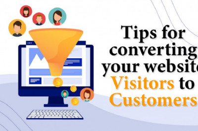 Convert website visitors to customers