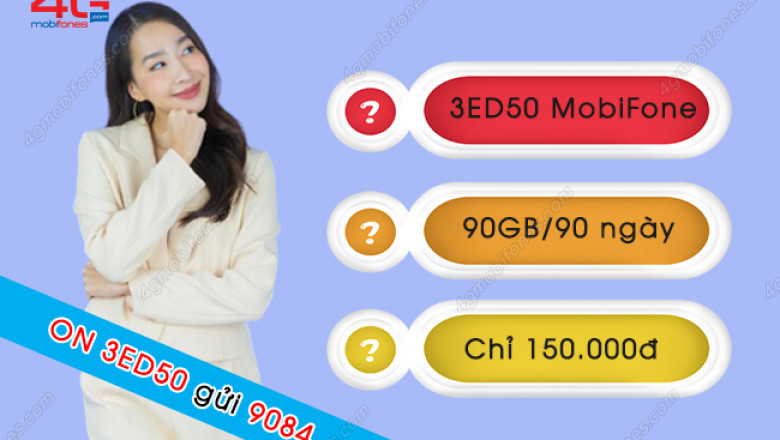 Goi cuoc 3ED50 MobiFone