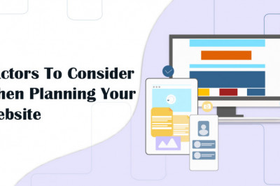 Consider these factors when planning your website