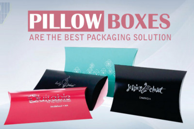 Raise your brand with eye-catching pillow box packaging